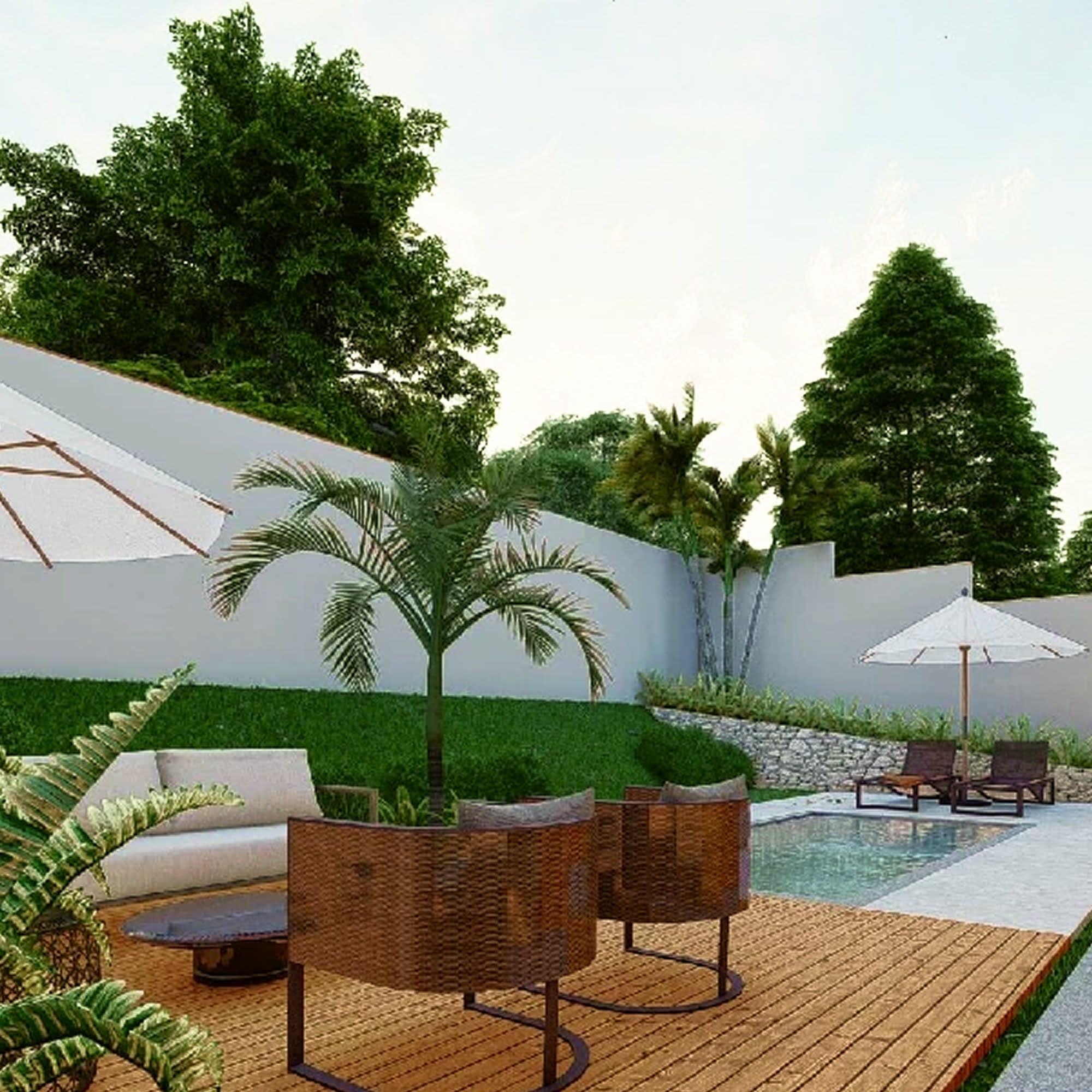 Casa de alto padrão construída pela MRW Engenharia - Projeto 3